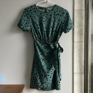 SHEIN | Dalmatian Wrap Dress